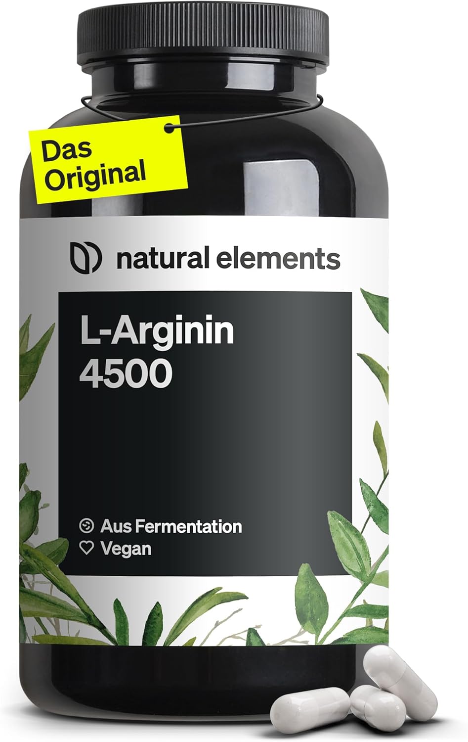 natural elements L-Arginin (4.500 mg)